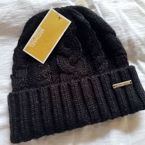 Michael kors Cuffed Braided Cable Hat